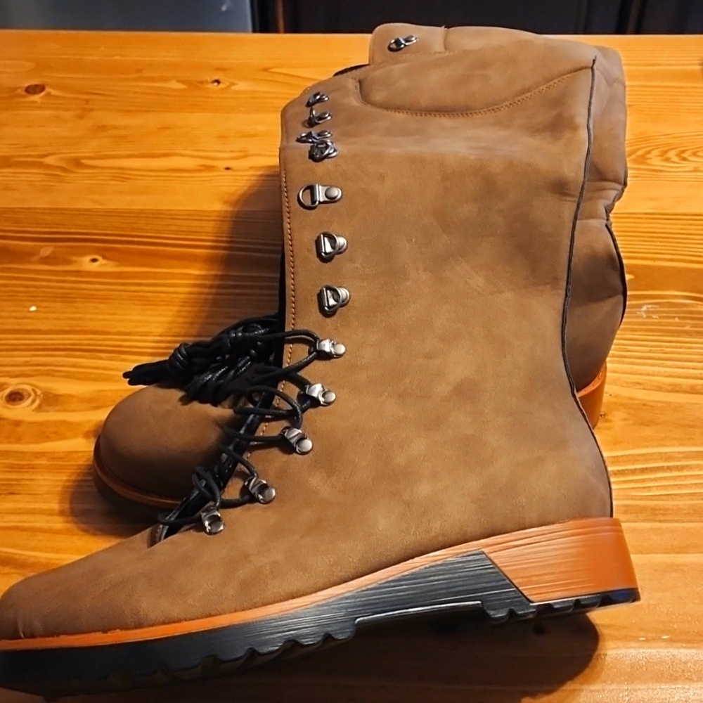 Lace up boots